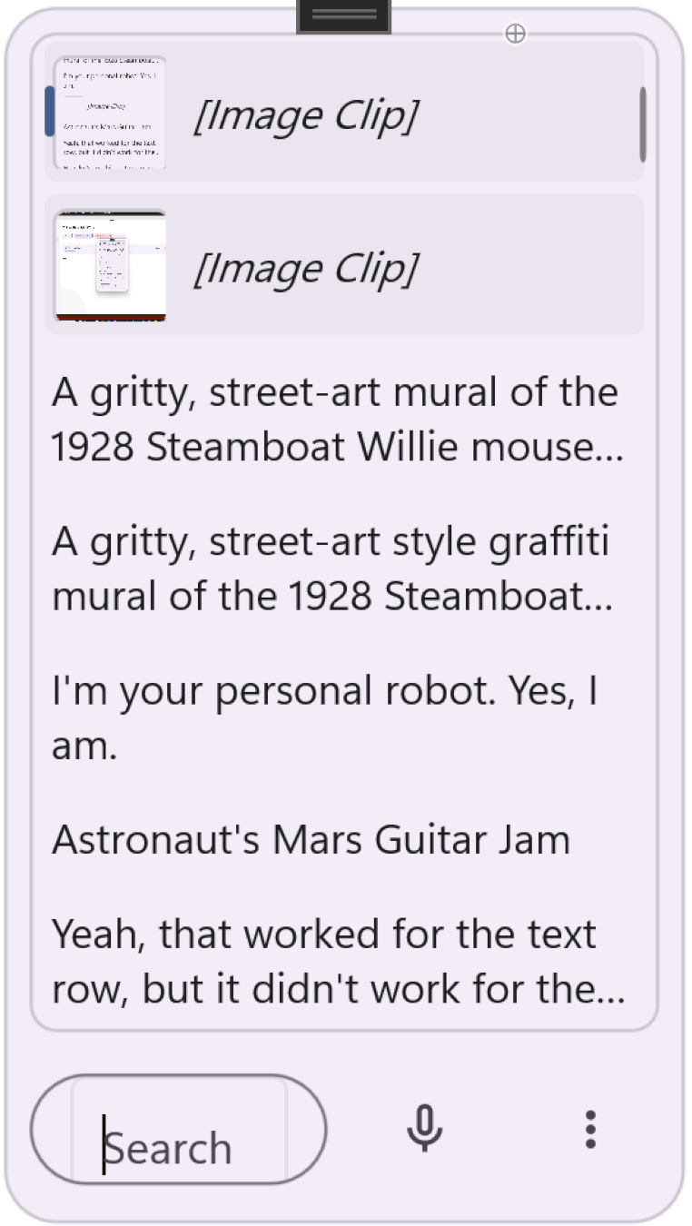 AI Clipboard History